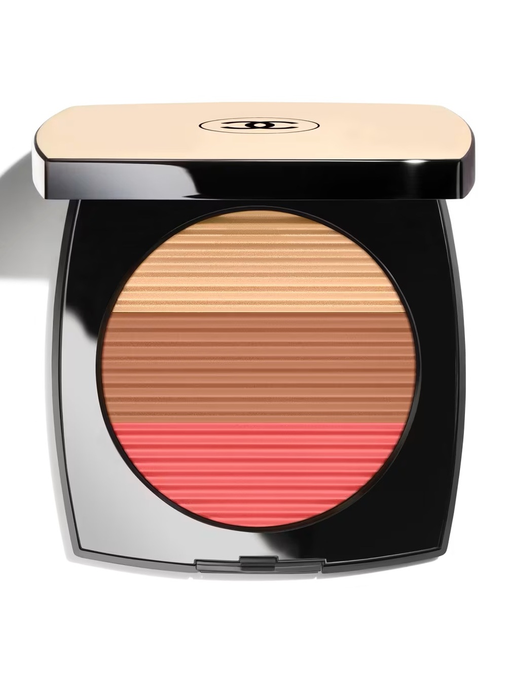 CHANEL Multi-Tone Bronzer & Blush — Coral, Tan, Champagne